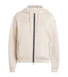 Eleventy Cotton-blend Zip-up Hoodie