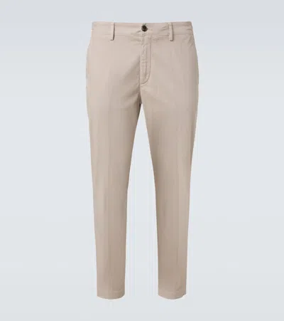 Eleventy Cotton Chinos In Neutral