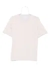 Eleventy Cotton Crew-neck T-shirt In Neutral