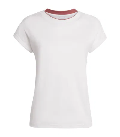Eleventy Cotton Layered T-shirt In White
