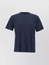 Eleventy Cotton Modal Crew Neck T-shirt In Blue