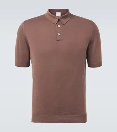 Eleventy Cotton Polo Shirt In Multi