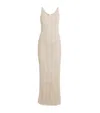 Eleventy Cotton Sequinned Maxi Dress