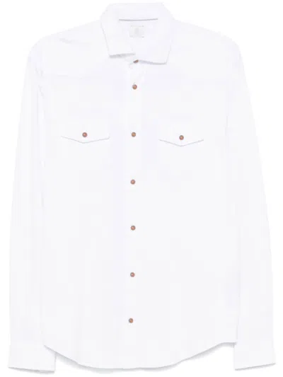 Eleventy Cotton Shirt In White