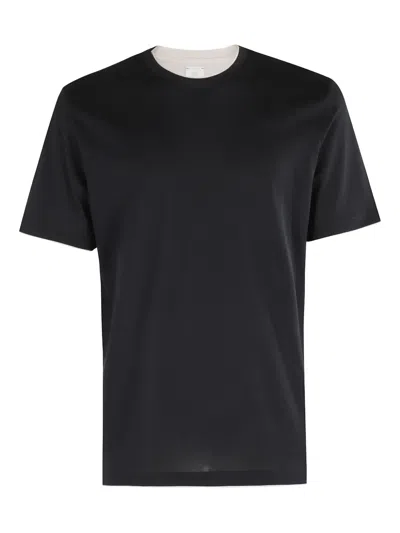Eleventy Cotton Short-sleeve T-shirt In Multi