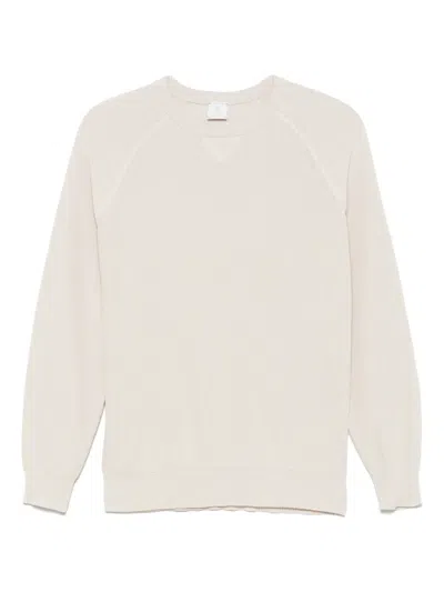 Eleventy Cotton Sweater In Neutrals