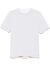 Eleventy Layered T-shirt In 灰色