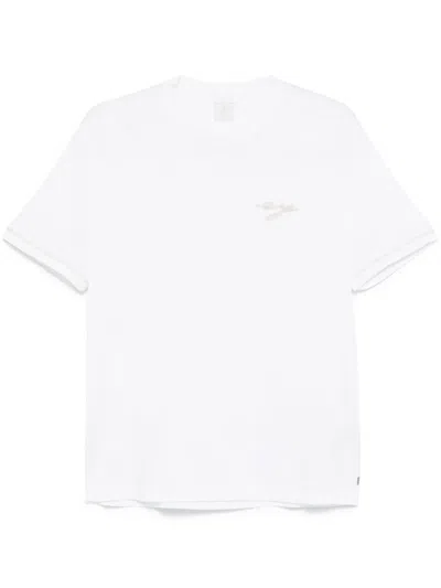 Eleventy Cotton T-shirt In 白色