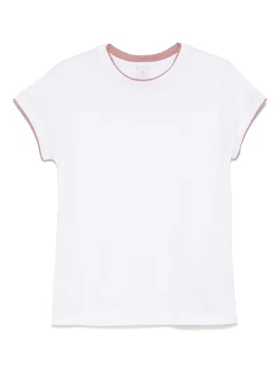 Eleventy Cotton T-shirt In White