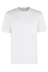 Eleventy Classic Short-sleeve T-shirt In Bianco