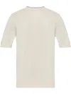 Eleventy Short-sleeved Sweater In Neutrals