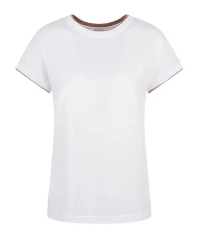 Eleventy Cotton T-shirt In White