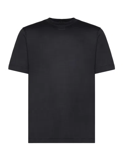 Eleventy Cotton T-shirt In Black