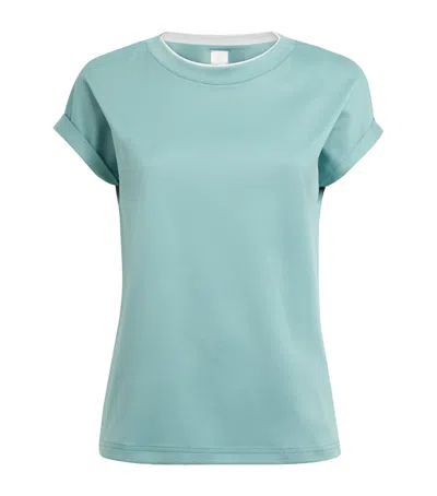 Eleventy Cotton T-shirt In Green
