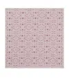 Eleventy Cotton-wool Printed Pocket Square