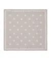 Eleventy Cotton-wool Printed Pocket Square In Neutral