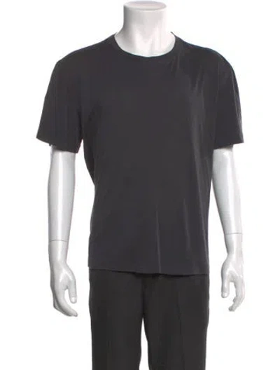 Pre-owned Eleventy Crew Neck Short Sleeve T-shirt In Gray