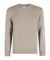 Eleventy Classic Crew Neck Long-sleeve Sweater In Multi