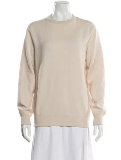 Pre-owned Eleventy Crew Neck Sweater In Neutral
