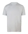Eleventy Grey Crew Neck T-shirt In Gray
