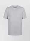 Eleventy Grey Crew Neck T-shirt In Gray
