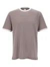 Eleventy Crew-neck T-shirt In Gray