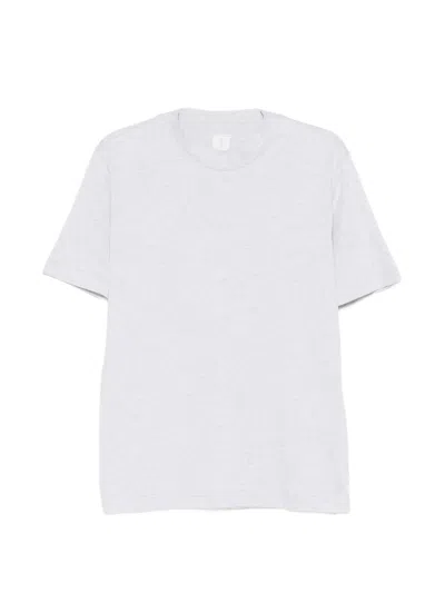 Eleventy Crew Neck T-shirt In Gray