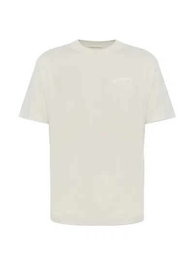 Eleventy Logo Crew-neck T-shirt In Multi