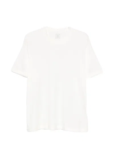 Eleventy Crew-neck T-shirt In Neutral