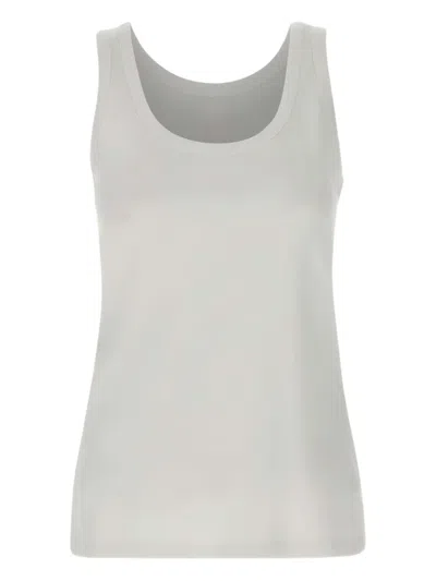 Eleventy Crew-neck Tank Top