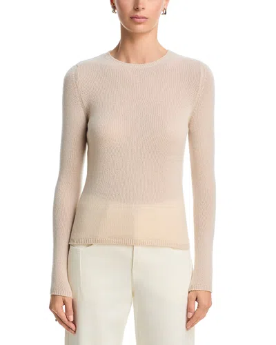 Eleventy Crewneck Cashmere Long Sleeve Sweater In Multi