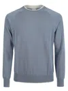 ELEVENTY CREWNECK LAYERED-EFFECT JUMPER ELEVENTY