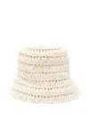 Eleventy Crocheted Hat In Neutral
