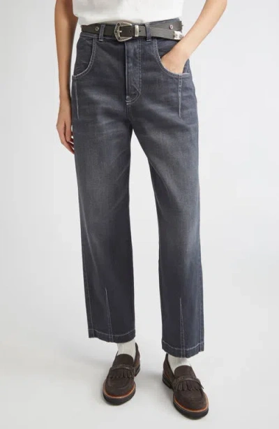 ELEVENTY ELEVENTY CROP STRAIGHT LEG JEANS