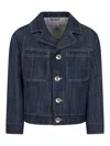 Eleventy Denim Jacket In Blue
