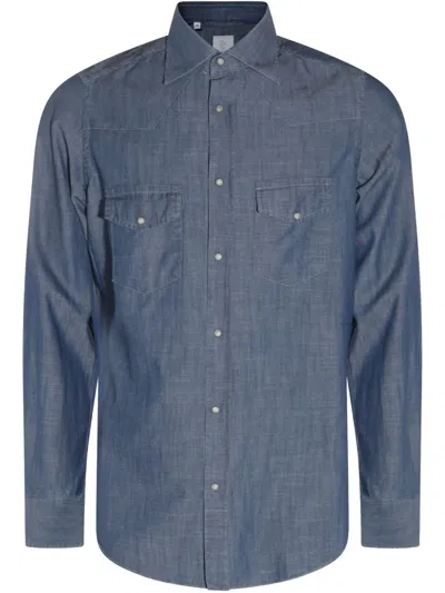 ELEVENTY DENIM SHIRT