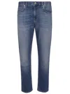Eleventy Tailored Light Blue Denim Jeans With Classic Five-pocket Design In Blue