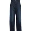 Eleventy Distressed Stretch Denim Jeans In Blue