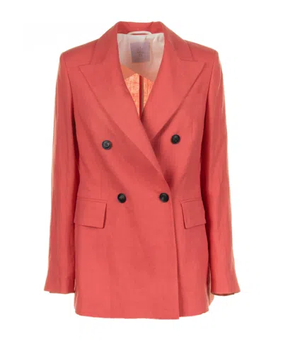 ELEVENTY DOUBLE-BREASTED BLAZER