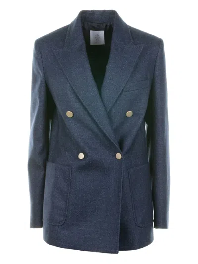 ELEVENTY DOUBLE-BREASTED BLAZER