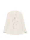 Eleventy Double-breasted Jacket In Neutral