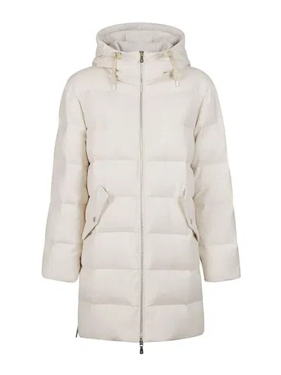 Eleventy Down Jacket With Hood