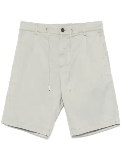 Eleventy Drawstring Bermuda Shorts In Green