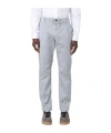 Eleventy Drawstring Casual Pants In Gray