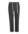 Eleventy Drawstring Casual Pants In Black