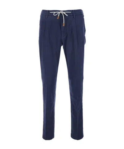 ELEVENTY ELEVENTY DRAWSTRING STRAIGHT-LEG TROUSERS