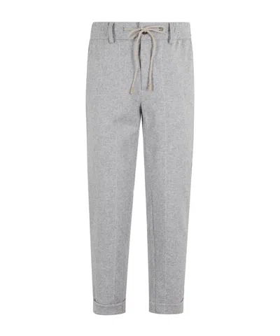 ELEVENTY DRAWSTRING-CUFFED TROUSERS