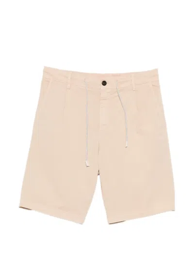 Eleventy Drawstring Deck Shorts In Neutral