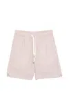 Eleventy Drawstring Deck Shorts In Pink