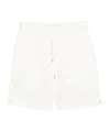 Eleventy Drawstring Deck Shorts In White